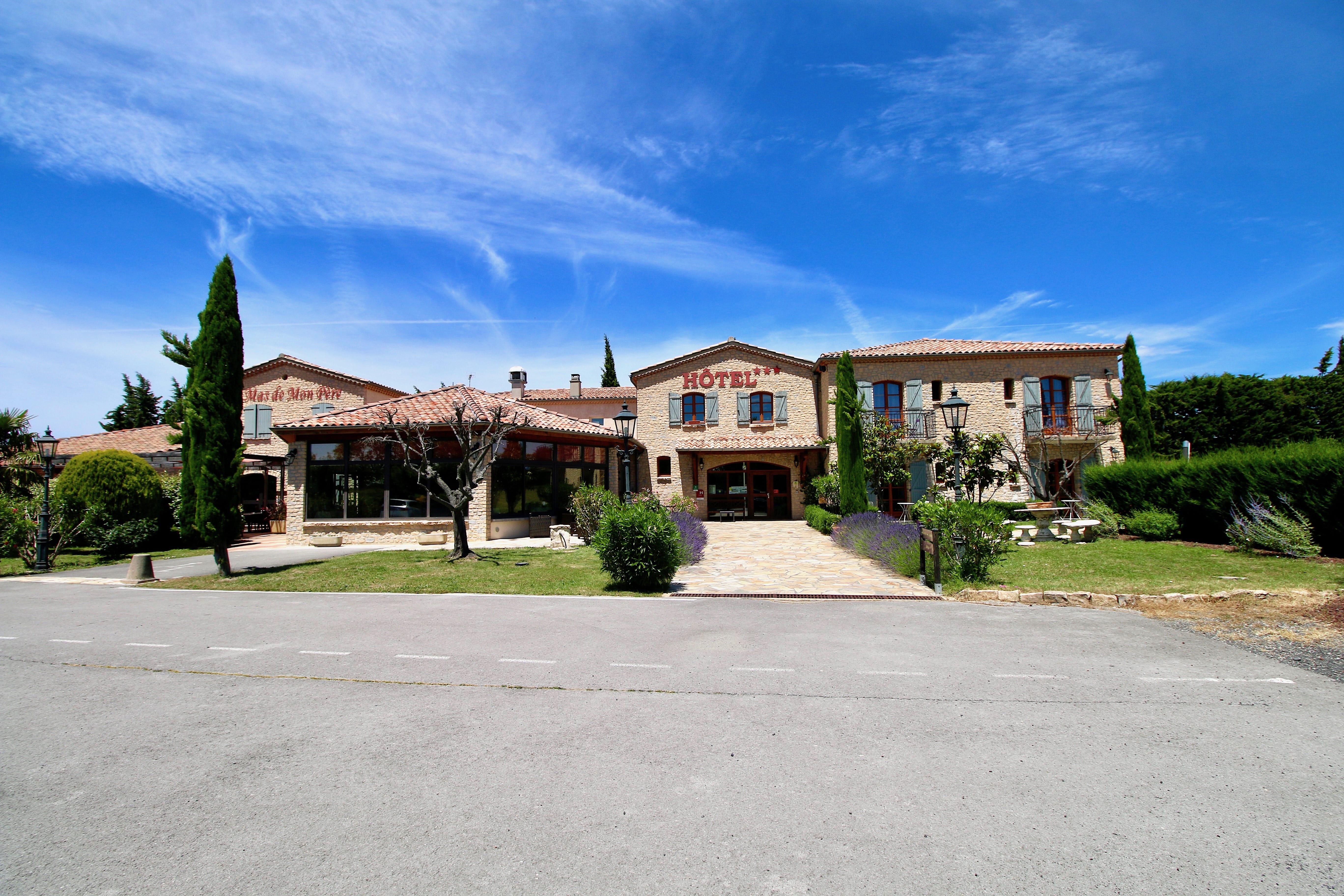 Saint-Jean-le-Centenier Logis Hotel Restaurant Le Mas De Mon Pere מראה חיצוני תמונה