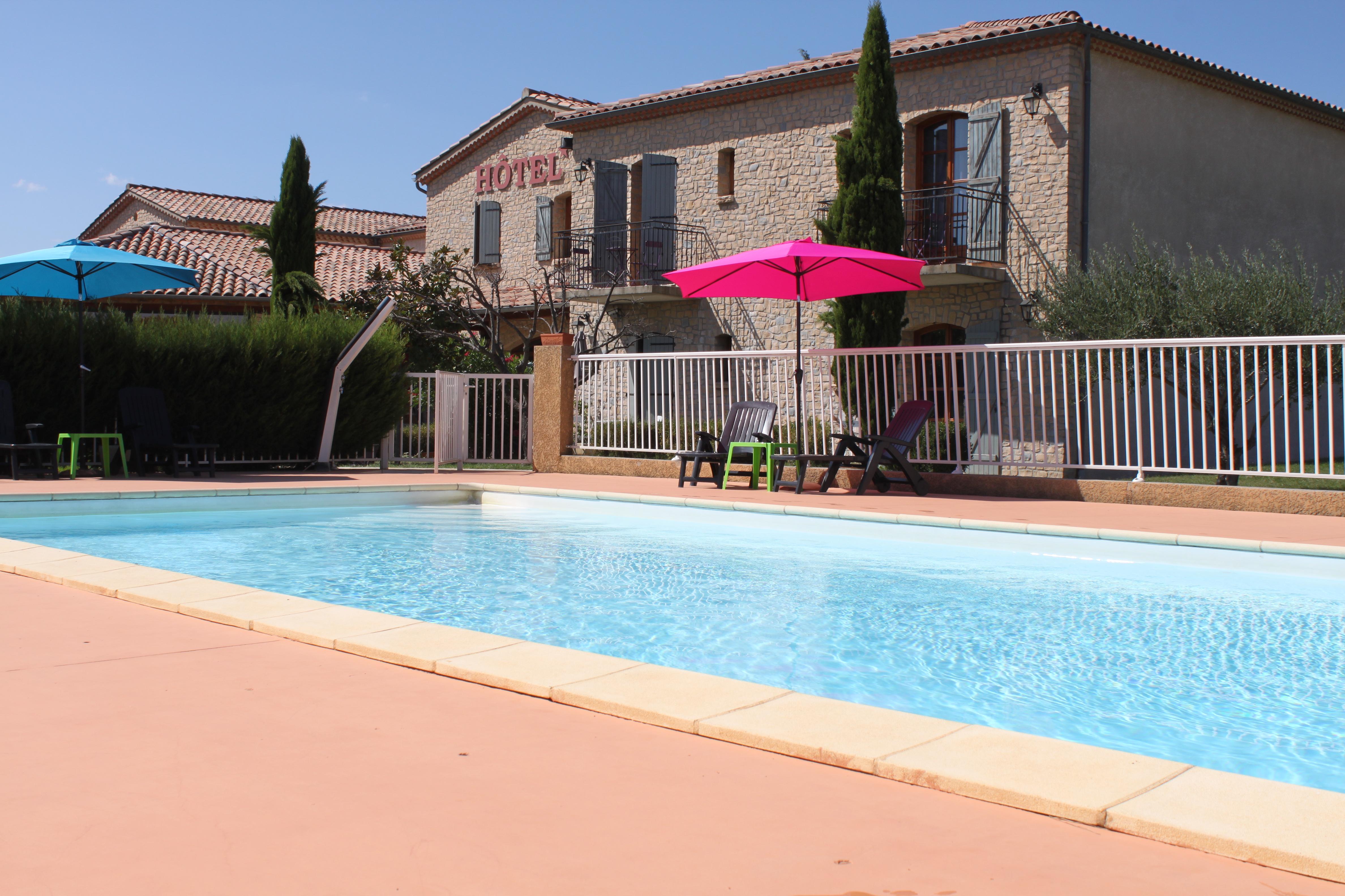 Saint-Jean-le-Centenier Logis Hotel Restaurant Le Mas De Mon Pere מראה חיצוני תמונה
